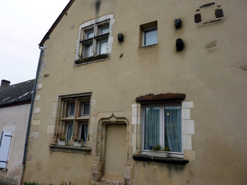 Une façade restaurée à Morogues